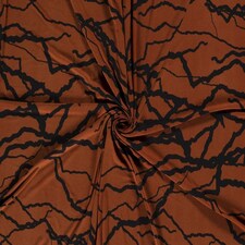 Brown Crepe Textured Stretch Knit Fabric for Dressmaking, 150cm / 59" Wide - per metre