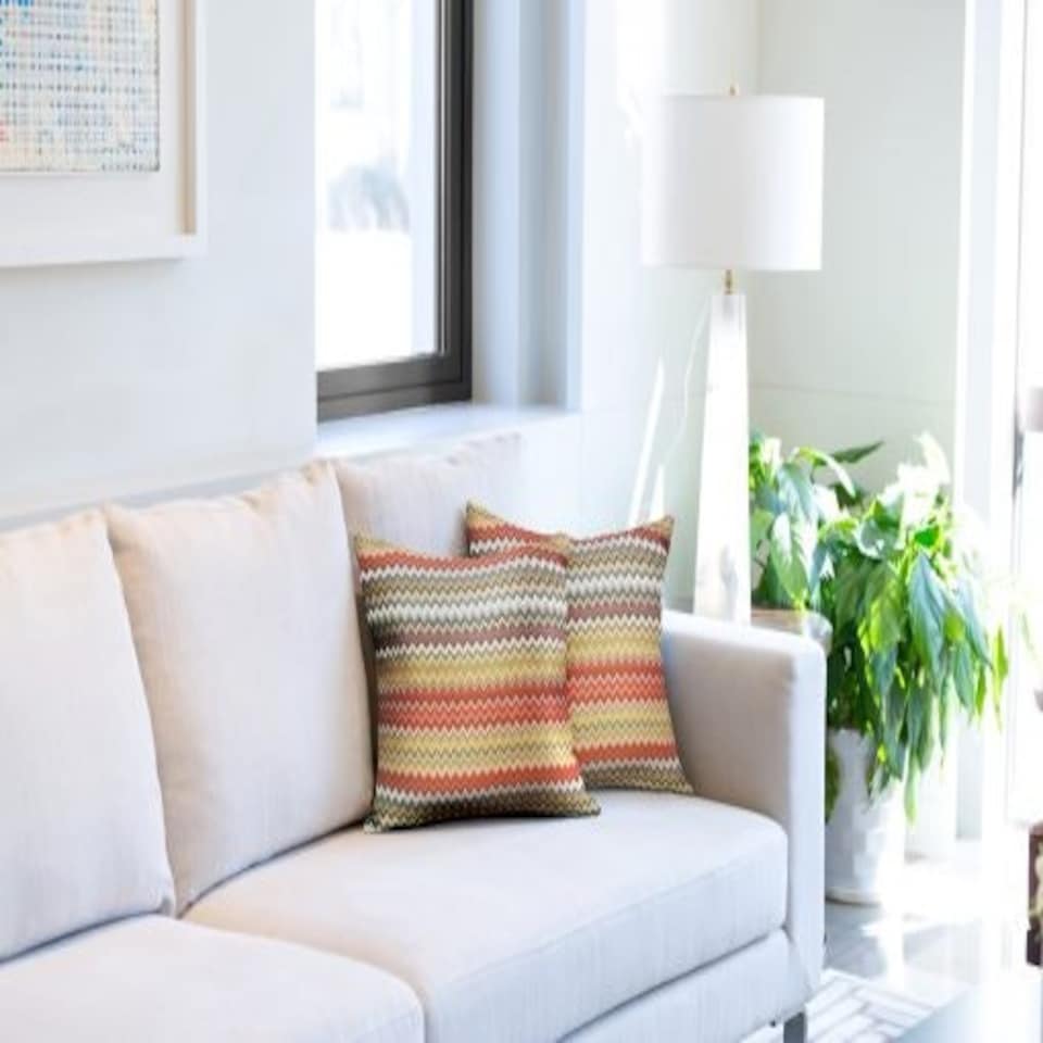 image 1 of Boho Cushion Covers 43cm x 43cm Terracotta | Orange | Orange