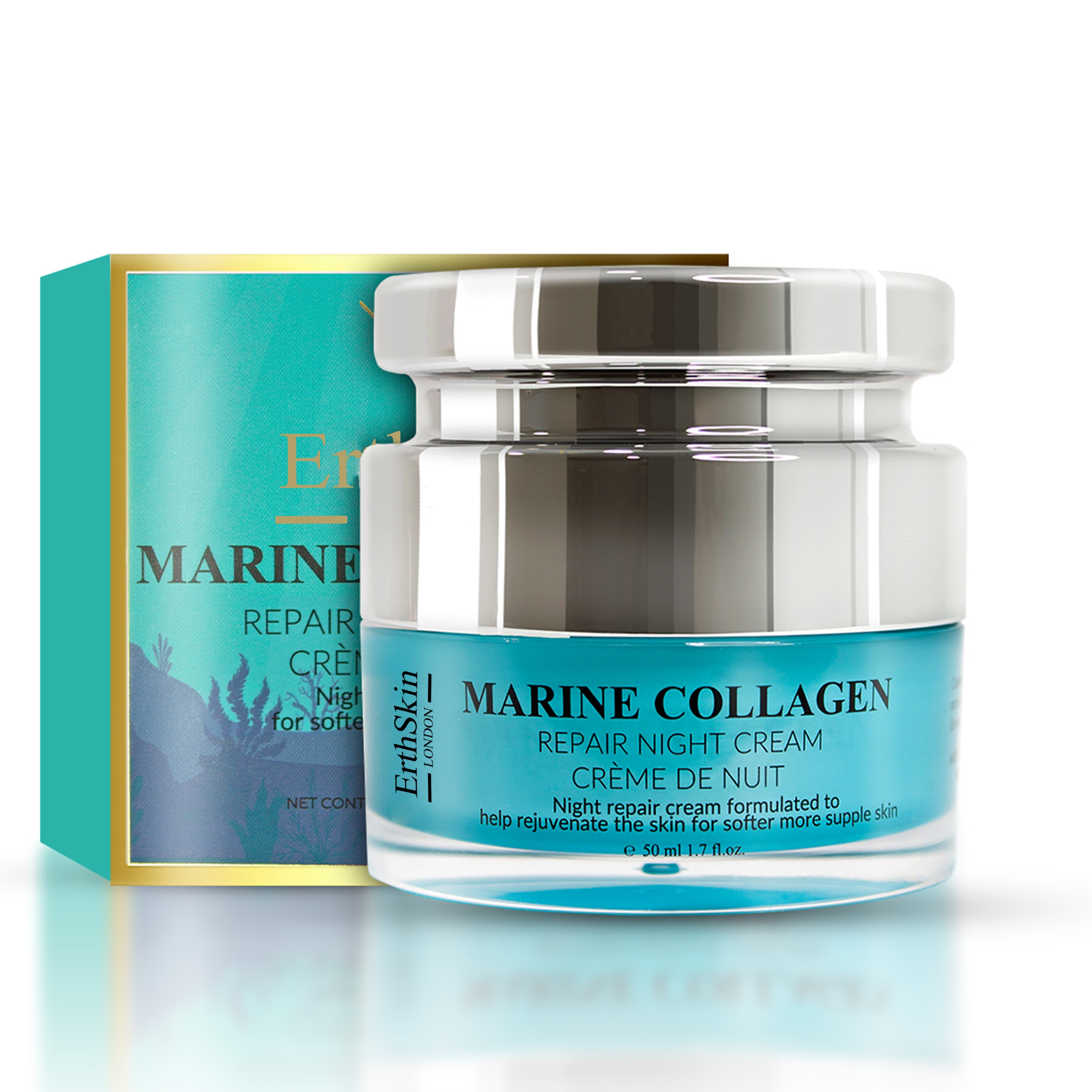 Erth Skin London Marine Collagen Night Cream 50ml