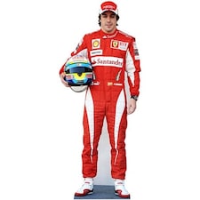Formula One Fernando Alonso Lifesize Cardboard Cutout - 177cm