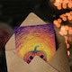 image 3 of Evil Fun Carved Pumpkin Face Trick or Treat Scary Halloween Card