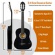 image 8 of XF 3/4 Size Classical Guitar Pack Black