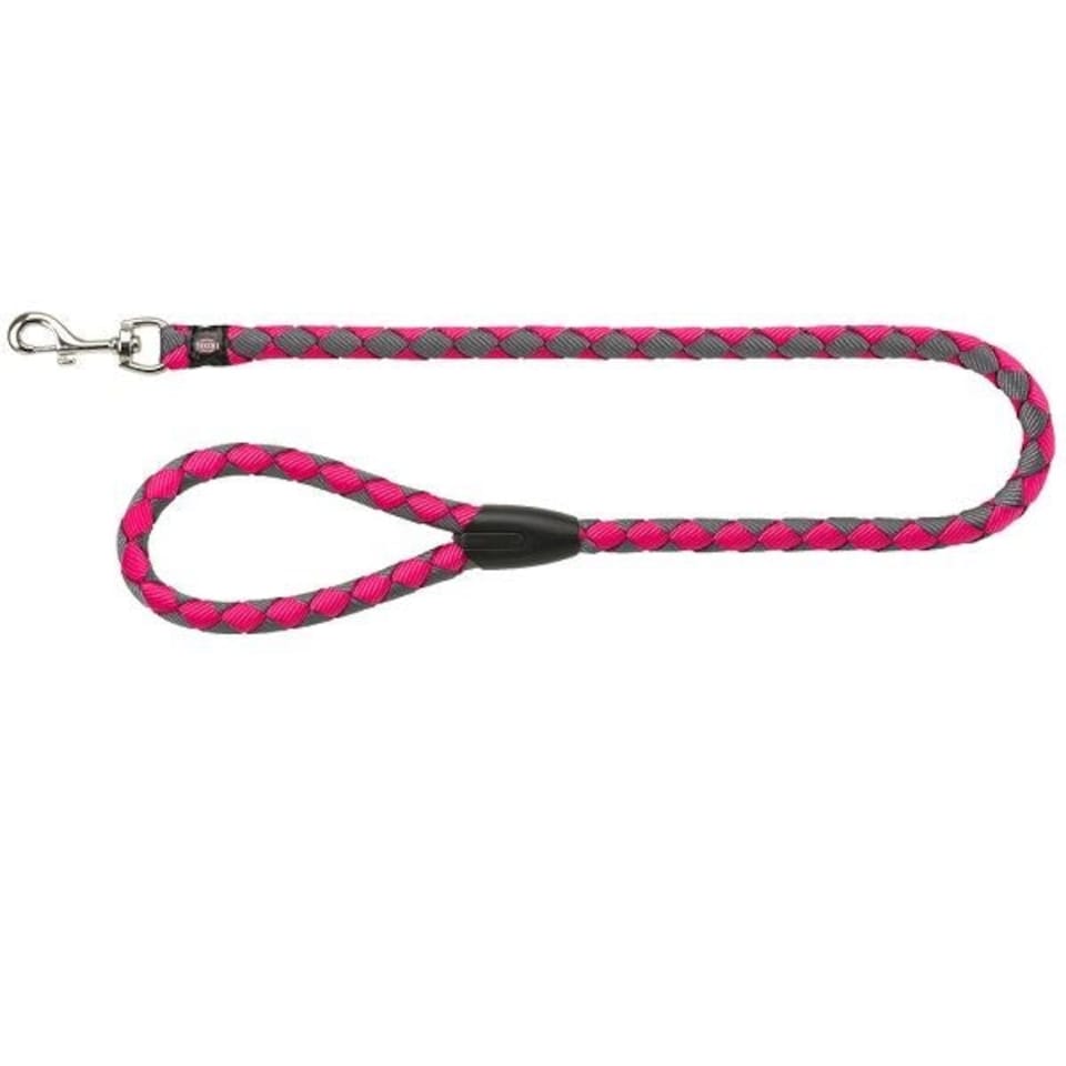 Trixie Cavo Dog Leash - Fuchsia/Graphite, S-M