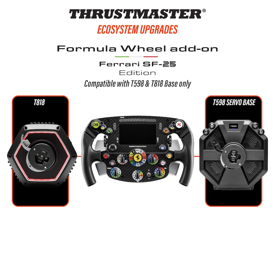 image 1 of Formula Wheel Add-On Ferrari SF-25 Rim - PS5, XBOX & PC [PlayStation 5]