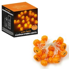 10 LED Pumpkin String Lights