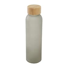 Lume Matte Bamboo Lid 500ml Water Bottle - Grey - One Size