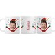 image 1 of Personalised Photo Upload Christmas Elf Mug White
