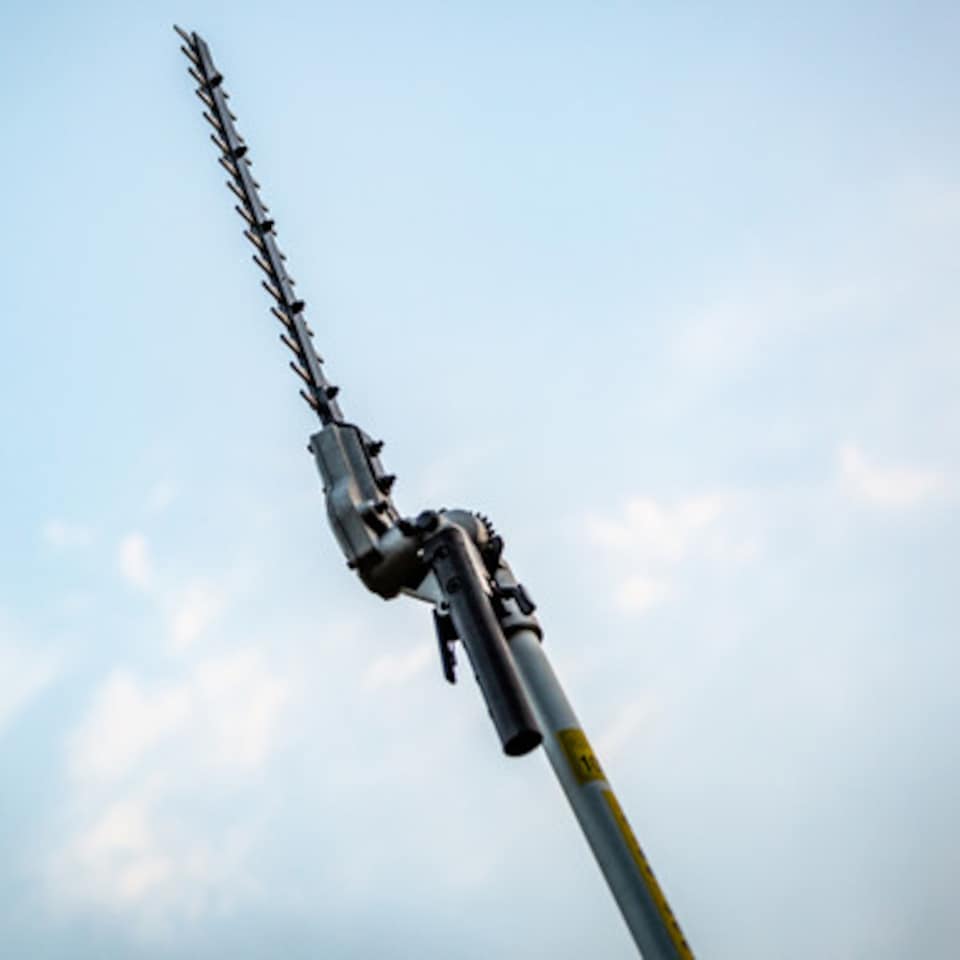 image 1 of Hawksmoor 1010W 45cm Long Reach Electric Hedge Trimmer 230V