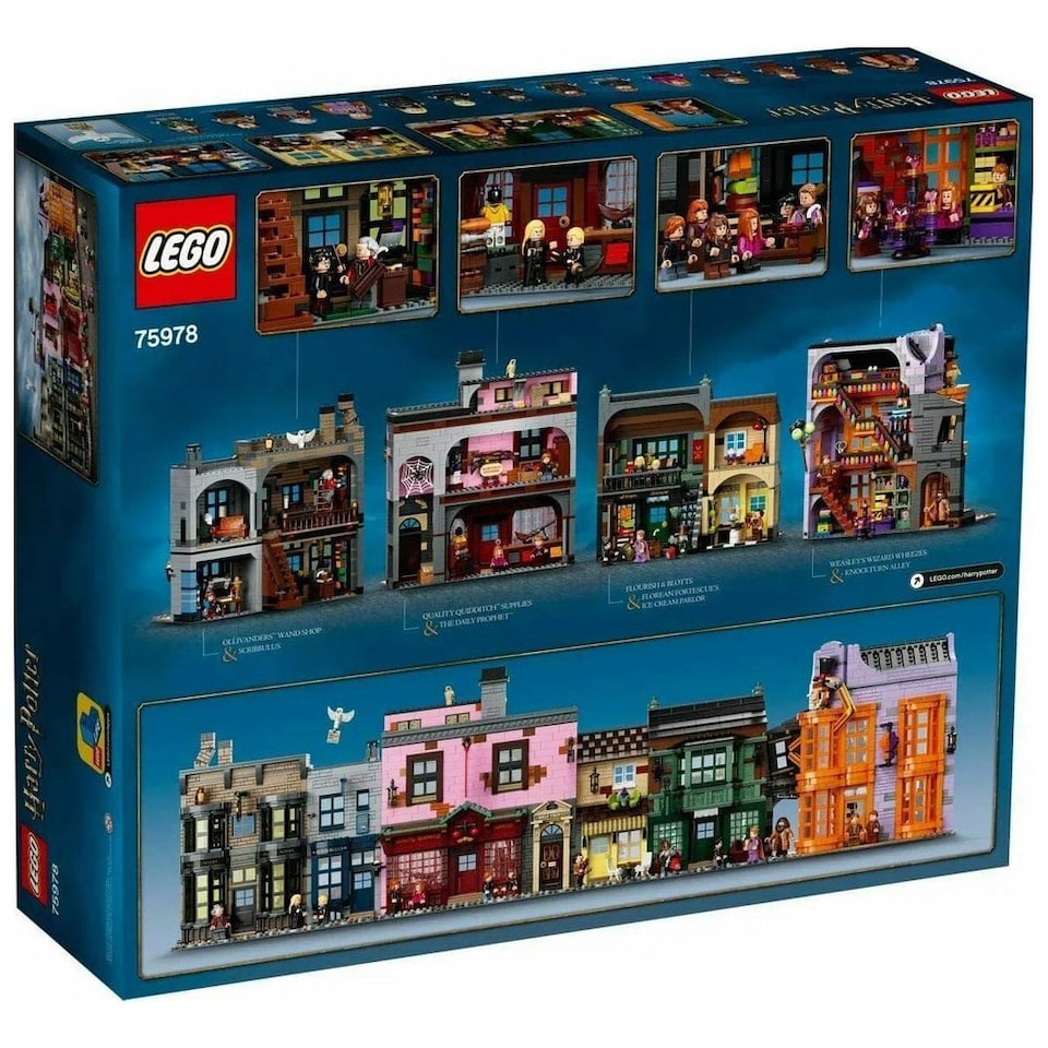 image 1 of LEGO Harry Potter Diagon Alley 75978