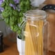 image 6 of Argon Tableware Square Glass Jars with Clip-Top Lids - 2L - Pack of 6