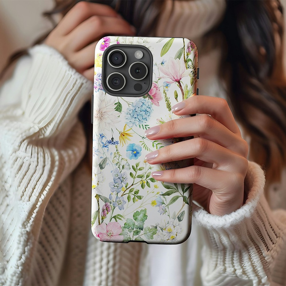 image 1 of Spring Phone Case | Purple | Galaxy S25 Ultra
Tough | Galaxy S25 Ultra
Tough