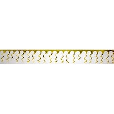 Gold Foil Spiral Garland - 18 Ft x 15 Inches / 549 x 38cm - Pack of 25
