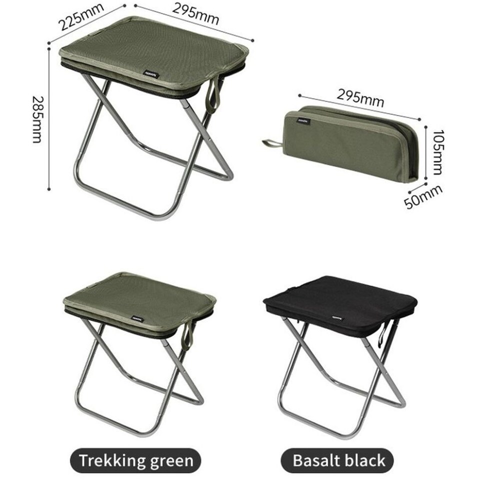 image 1 of Ultralight Outside Folding Stool | Black | Black