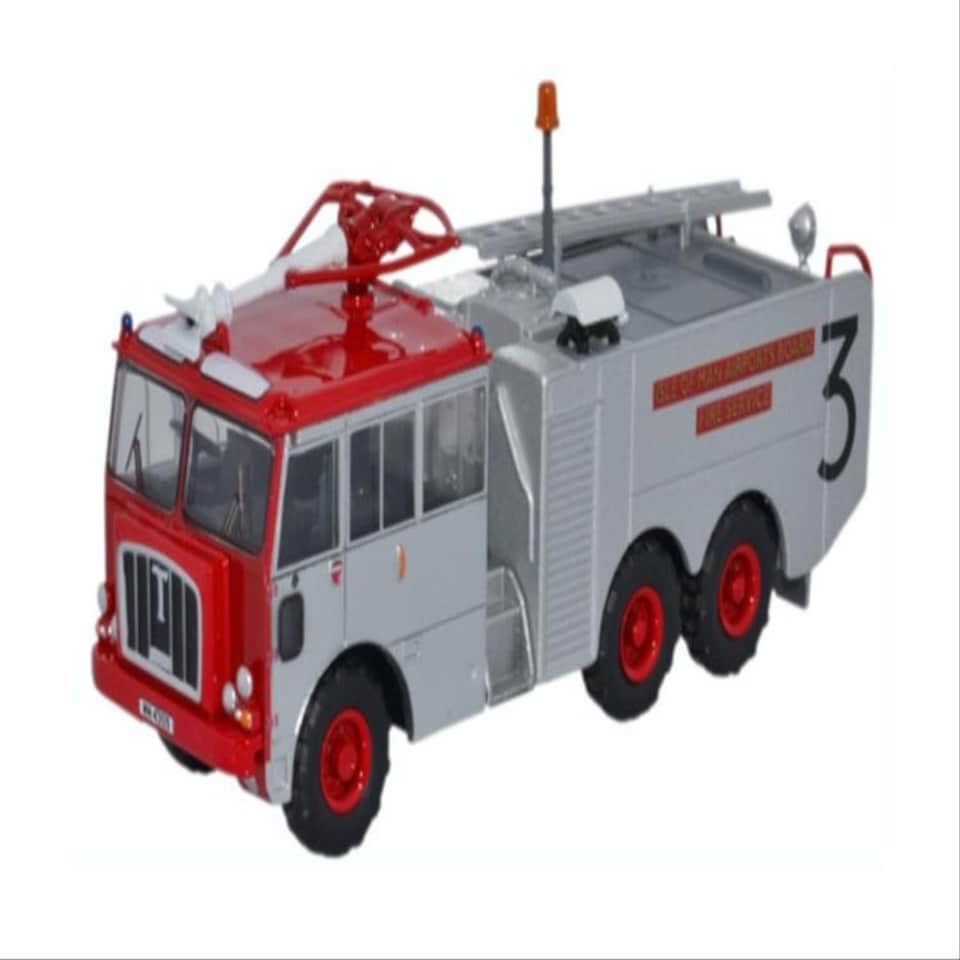 Oxford Diecast Thornycroft Nubian Isle of Man Airports Board Fire Service