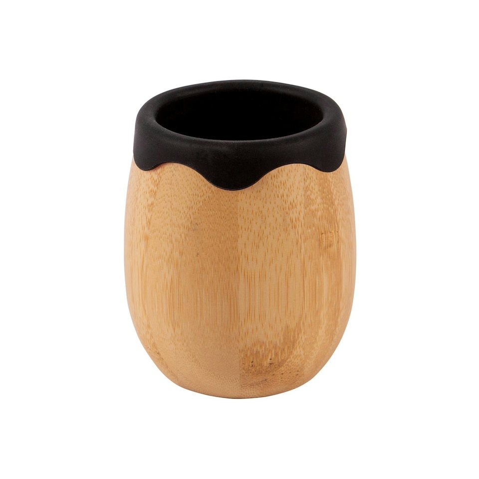 image 1 of Tiny Dining Bamboo Baby Trainer Cup - 130ml  - Black Black