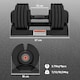 image 5 of SPORTNOW 4-in-1 Adjustable Dumbbells, Weights Set, 7kg, 13kg, 18kg, 24kg