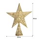 image 2 of Living and Home Wrought Iron Christmas Tree Topper Star Ornament  - 25*35cm