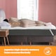 image 3 of Silentnight Impress Memory Foam Mattress Topper, 7cm Deep