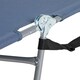 image 8 of Outsunny Chaise Lounge Portable Adjustable Backrest with Face Cavity Grey