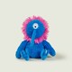 image 5 of Warmies Plush Blue Monster Microwavable Weighted Teddy