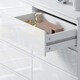image 8 of FWStyle Stora 8 Drawer Wide 4+4 Chest Of Drawers - White Gloss Front