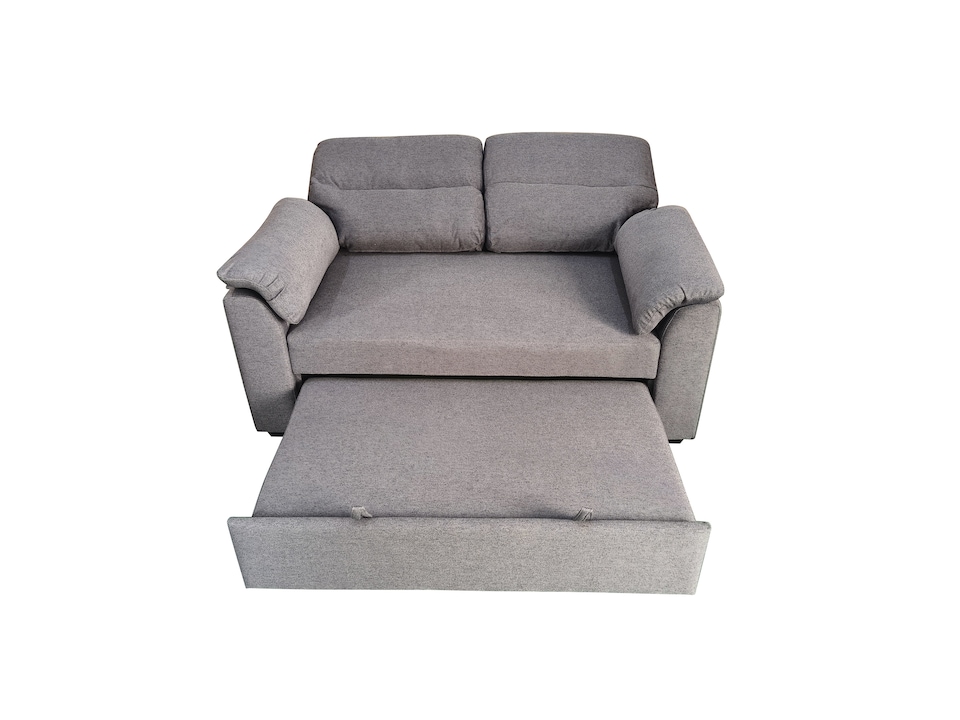 image 1 of Vico 2 Seater Sofa Bed in Grey, Silver or Beige | Grey | One Size