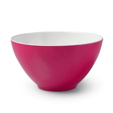 Zeal Melamine Salad Bowl, 26cm,Neon Pink