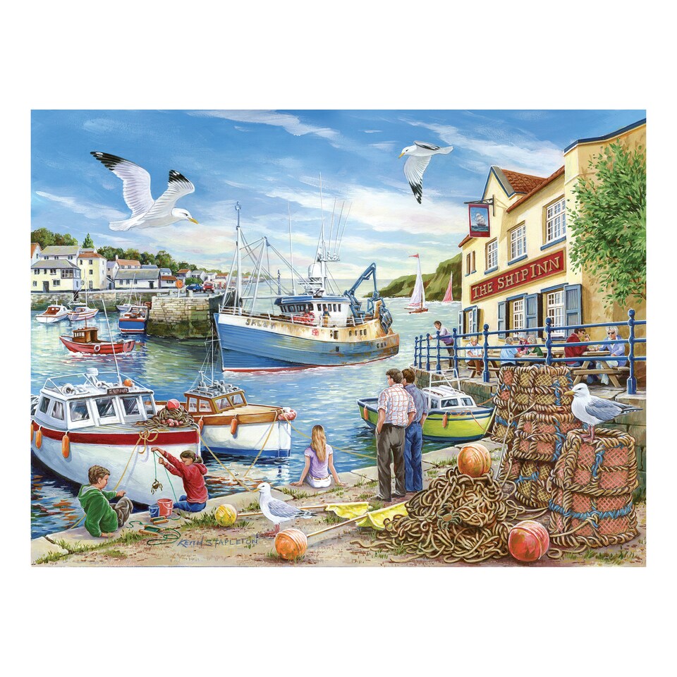 image 1 of Ship Inn BIG 500 Piece Jigsaw Puzzle
