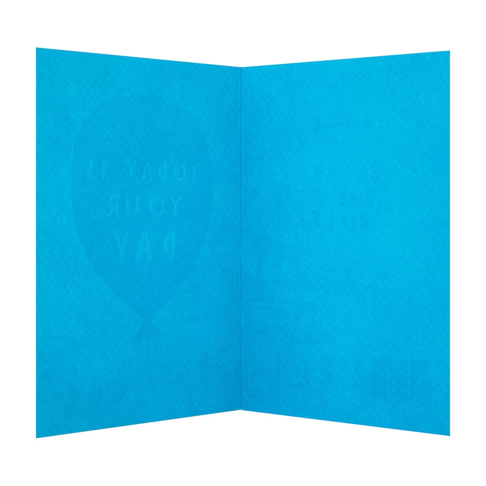 image 1 of Hallmark Birthday Card - 'Today is You Day' Balloon Design