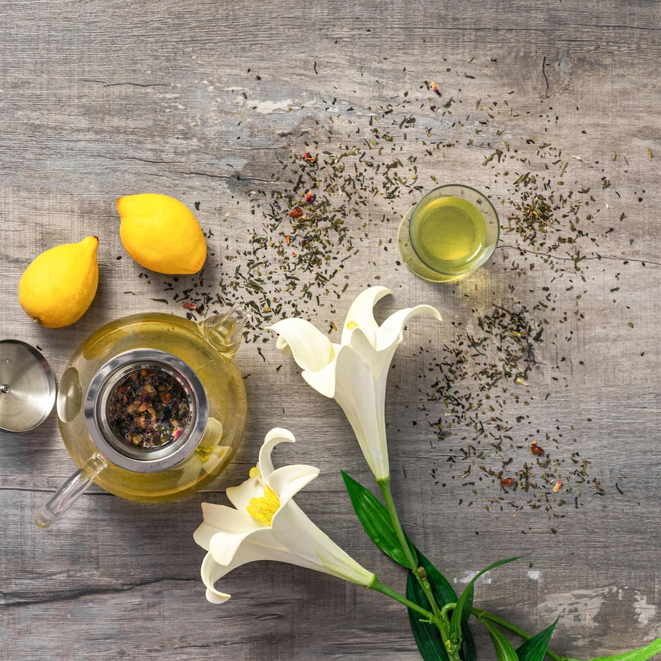 image 1 of Argon Tableware Glass Infuser Teapot - 700ml