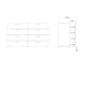 image 10 of Pepe Wide Chest of 8 Drawers (4+4) in Walnut
