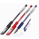 image 1 of Pack of 12 Rubber Grip Black Gel Pens 0.5mm