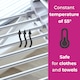 image 5 of Neo Electric Heated Winged Airer Clothes Dryer Rack