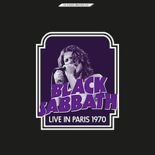 Black Sabbath LP - Live In Paris 1970