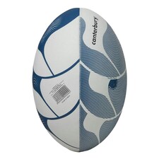 Canterbury Thrillseeker Play Rugby Ball - White/Blue - 3