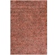 image 1 of KUKOON Red Brown Mottled Shaggy Living Room Area Rug 120cm x 170cm