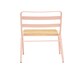 image 5 of Interiors by Premier Pink Metal Chair, Comfy Pink Metal Outdoor Chair, Effortless Cleaning Metal Chair
