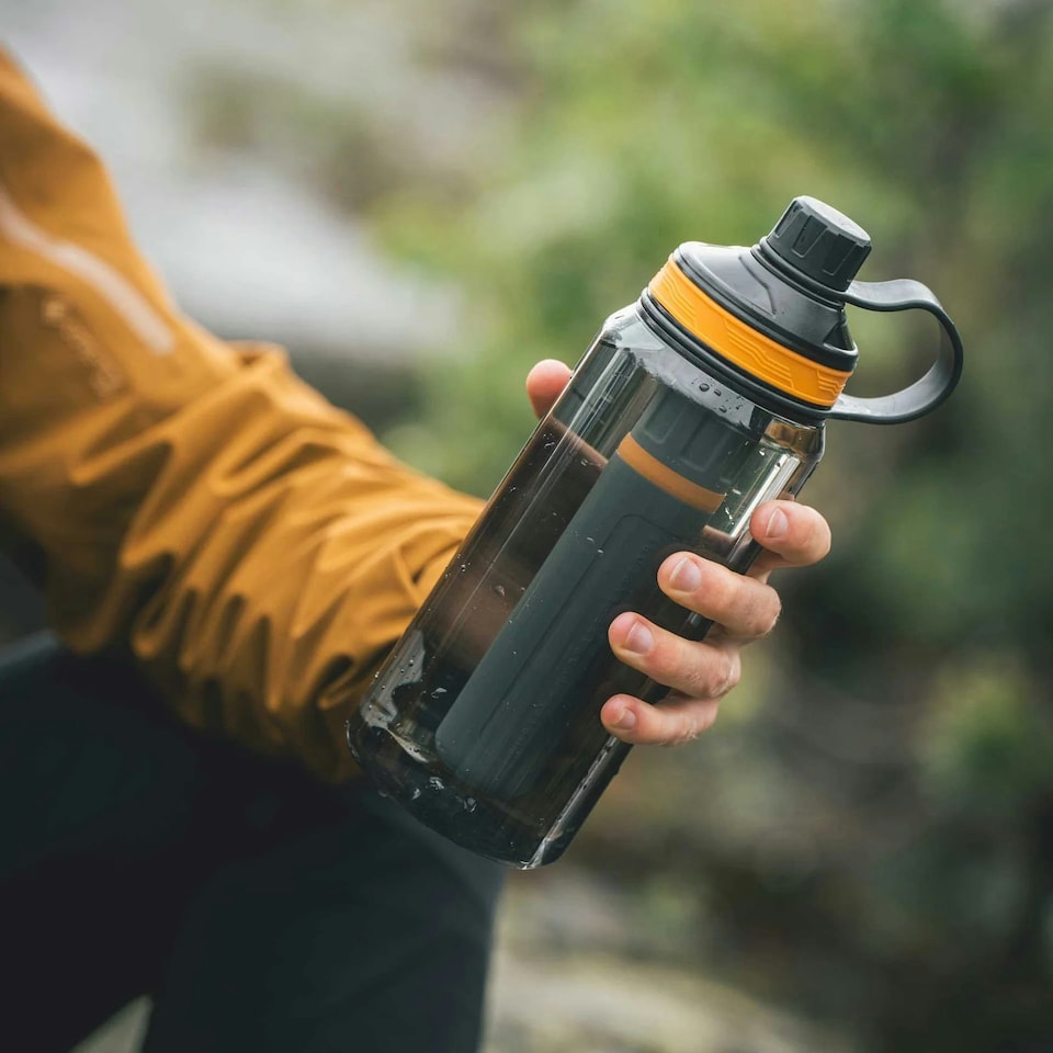 image 1 of Lifesystems Filtrating Tritan Water Bottle BPA Free 1L Orange | 1L