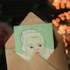 image 3 of Vincent van Gogh Art Card Roulins Baby Portrait