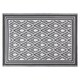 image 1 of JVL Lightweight Reversible Outdoor Rug – Geometric Pattern, Plastic Woven, 120 x 170 cm