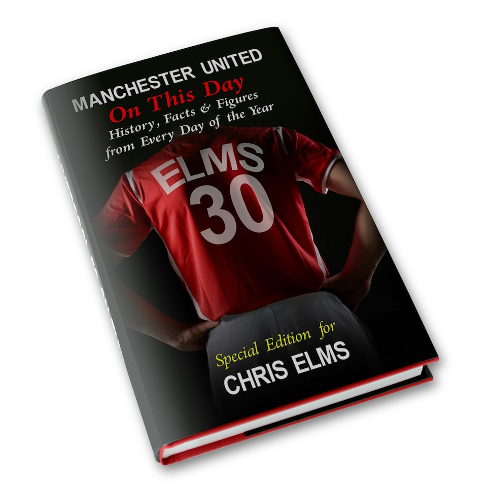 image 1 of Personalised Manchester United On This Day Book