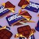 image 6 of Suck UK Plush Chocolate Bar Case - Novelty Zipper Pouch