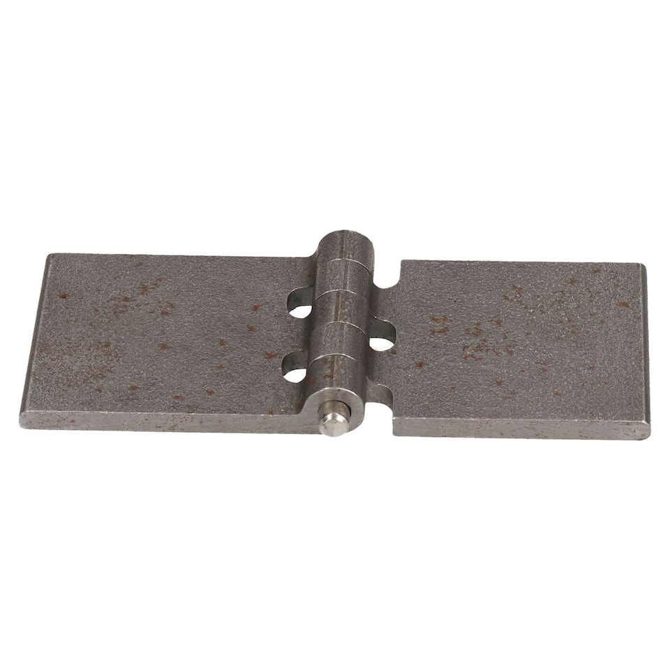 image 1 of Solid Drawn Steel Butt Hinge Extra Heavy Duty Industrial 50x120mm Silver