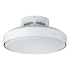 EGLO Morenci White LED Ceiling Fan Light 48cm, Remote Control, Dimmable, Tuneable White Light, 6-Speed