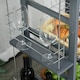 image 6 of HOMCOM Multi-Use Kitchen Island Trolley Baskets Side Racks Drawer WorktopGrey