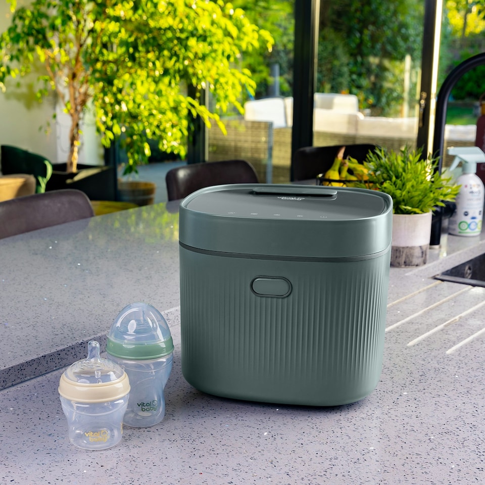 image 1 of Vital Baby Nurture advanced pro UV steriliser & dryer, 3rd gen - olive green