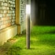 image 2 of CGC ASTER Stainless Steel 1M Outdoor Post Light Silver
