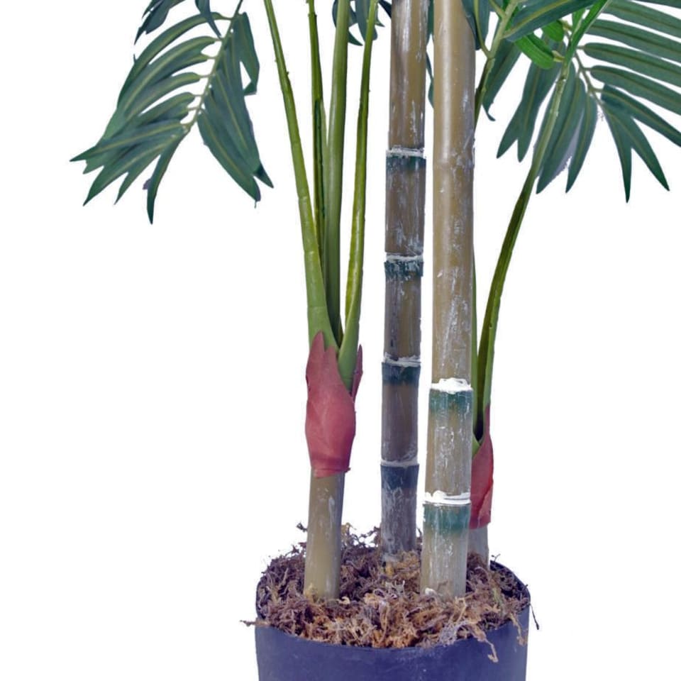 image 1 of Large Artificial Palm Tree 120cm Tall 4ft | Green | 4ft