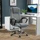 image 2 of Vinsetto Office Chair for Desk, with Height Adjustable, Wheels, Dark Grey
