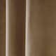 image 3 of Sundour Casa Eyelet Curtains Mocha Brown | 66x54"